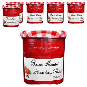 본마망 딸기잼, 370g, 6개
