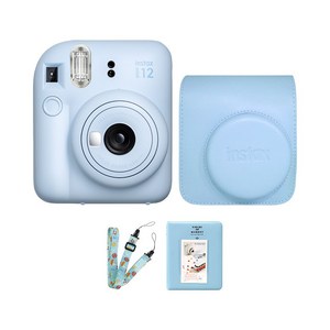 후지 인스탁스 미니12 즉석카메라+가죽케이스/스트랩+전용앨범