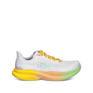 HOKA 그레이디언트 솔 스니커즈, US 5.5(KR 225), 화이트계열+옐로우계열