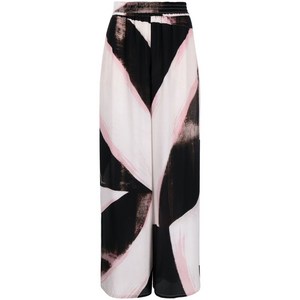 알렉산더맥퀸 페인트 프린트 하이웨이스트 팬츠