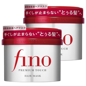 피노 프리미엄 터치 헤어 마스크, 230g, 2개