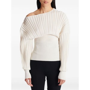 발망 긴소매 스웨터, 화이트계열, France 34(KR 55)