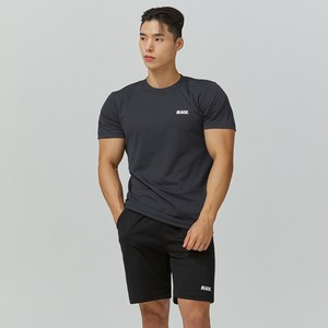 블랙몬스터핏 BLACKSET 쿨론 헬스복 운동복 트레이닝 세트