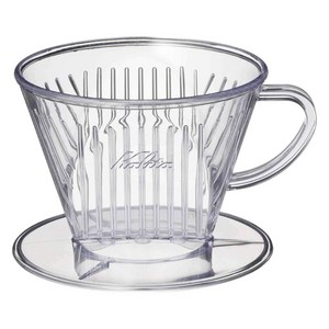 칼리타 플라스틱 카페 드리퍼 2-4인용 102FT, 0ml, 1개