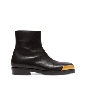 발망 레더 스퀘어 토 부츠, France 43(KR 280), 블랙계열