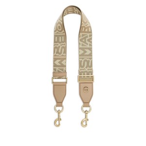 마크제이콥스 유틸리티 로고 자카드 스트랩