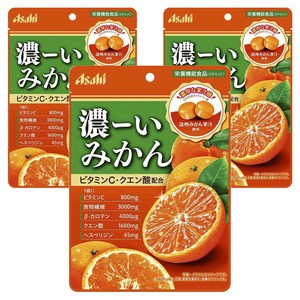 Asahi 진한 귤, 84g, 3개