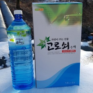 광양 백운산 고로쇠 수액 고로쇠물, 3개, 1.5L