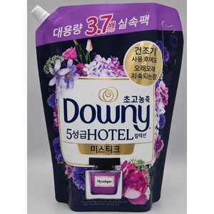 다우니 초고농축 호텔 컬렉션 섬유유연제 미스티크 리필, 2.6L, 2개