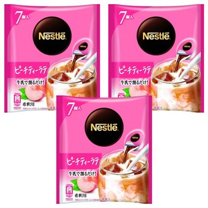 네슬레 피치 티 라테 포션 7개입