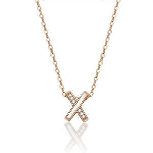 Peri Addict 인터로킹 팬던트 목걸이