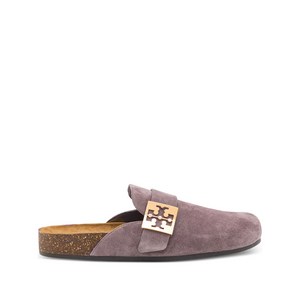 토리 버치 멜로우 메탈 로고 스웨이드 뮬, US 10(KR 270), 바이올렛/보라계열