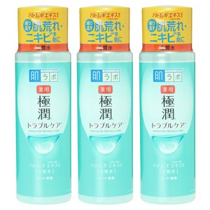 하다라보 고쿠쥰 스킨 컨디셔너 화장수, 170ml, 3개