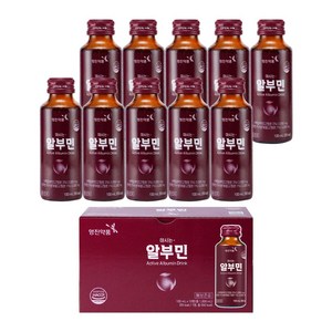 영진약품 마시는 알부민 단백질 보충 활력 케어 데일리 영양 음료, 100ml, 10개