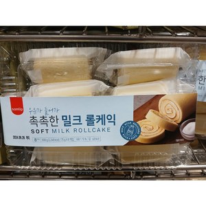 삼립 클래식 롤케익 밀크롤케익 75g x 8개입 코스트코 빵, 600g, 1개