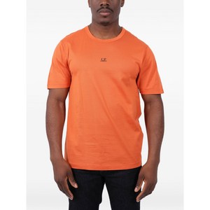 C.P.컴퍼니 로고 디테일 티셔츠