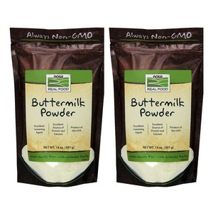 나우푸드 버터밀크 파우더, 397g, 2개
