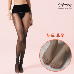 아띠Ahtty 360도 무봉제 초슬림 누드라인 투명 입체 발모양 0D 팬티 스타킹 4color