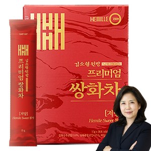 김소형 원장 무설탕 스테비아 프리미엄 저당 쌍화차, 30개입, 15g, 1박스