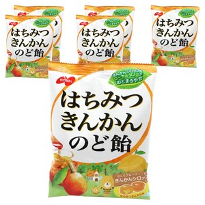 노벨 꿀 낑깡 목캔디