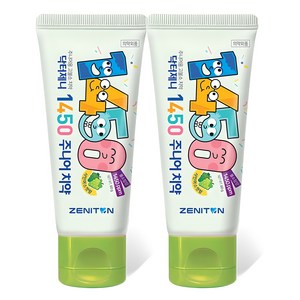 제니튼 닥터제니 1450 고불소 주니어치약 샤인머스켓향, 60g, 2개