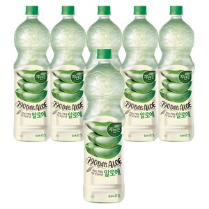자연은 790일 알로에 주스 페트 1.5L, 6개