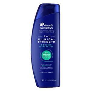 헤드앤숄더 2인1 클리니컬 스트렝스 쿨링 이치 릴리프 샴푸, 400ml, 1개