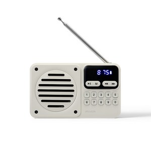 2025년 8월출시 신제품 휴대용 라디오 스피커 아이리버 IRS-C101 블루투스 MP3플레이어 FM라디오 배터리내장