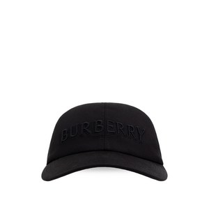 버버리 로고 자수 코튼 캡 모자, S(KR 580), 블랙계열