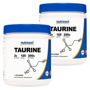 뉴트리코스트 타우린, 250g, 2개