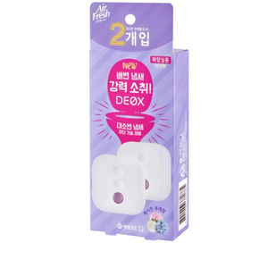 에어후레쉬 데옥스 화장실 방향제 부케향 2p, 12ml, 1개, 꽃향