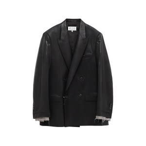 메종 마르지엘라 더블 브레스티드 블레이저, 블랙계열, Italy 46(KR 95)