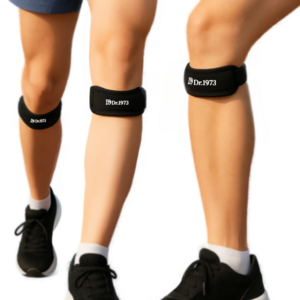 Dr.1973 무릎보호대 러닝 테니스 등산 배드민턴 슬개골 보호대, FREE, 2개