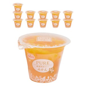 타라미 퓨어 엄선 과실 젤리 제철 귤, 270g, 12개