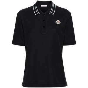 몽클레르 로고 패치 폴로 셔츠