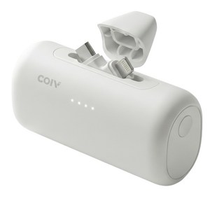 COIV 2in1 PD 22.5W 도킹형 5000mAh 고속충전 보조배터리
