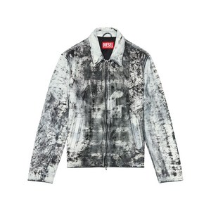 디젤 L-파일론-A 크랙 피니시 가죽 재킷