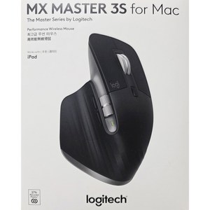 로지텍 MX Master 3S FOR MAC 무선 마우스 MR0096
