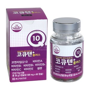 종근당건강 코큐텐 플러스, 60정, 1개