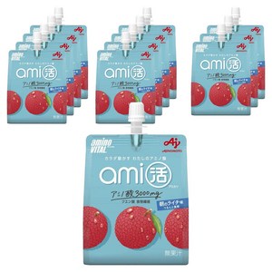 아미노바이탈 아미카츠 아침의 리치 맛, 180g, 12개