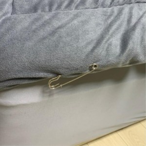 이불 밀림방치 침대 패드 고정 핀 중 10P 고정밴드, 10개