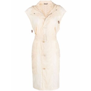 메종 마르지엘라 메종 마르지엘라 벨트 후드 트렌치 코트