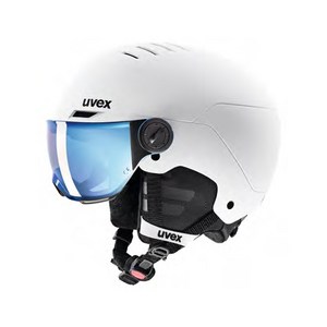 우벡스 주니어 아동 헬멧 2223 uvex rocket jr. visor white-black mat