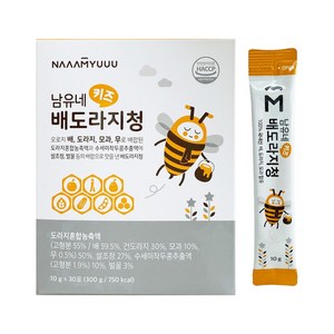 남유네 키즈 배도라지청, 300g, 1개