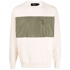 폴로랄프로렌 긴소매 집업 스웨터, 베이지계열+그린계열, Standard S(KR 95)