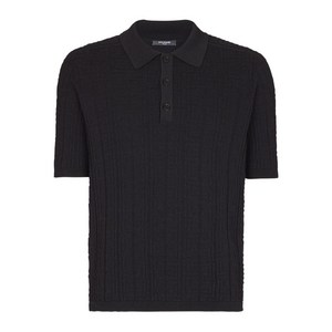 발망 니트 폴로 셔츠, 블랙계열, Standard M(KR 105)