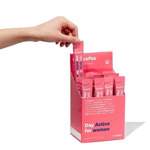 [닥터스픽] 데이 액티브 포 우먼 아르기닌 아미노산 프리바이오틱스 아연, 560g, 3개
