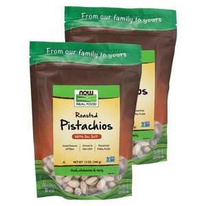 나우푸드 로스티드 피스타치오 씨솔트, 340g, 2개