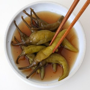 [여우마을 수제반찬] 더 맛있는 간장고추장아찌 고추장아찌, 4kg, 1개