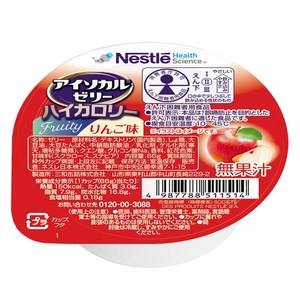 네슬레헬스사이언스 아이소카르 젤리 하이칼로리 후르티 사과 맛, 66g, 1개
